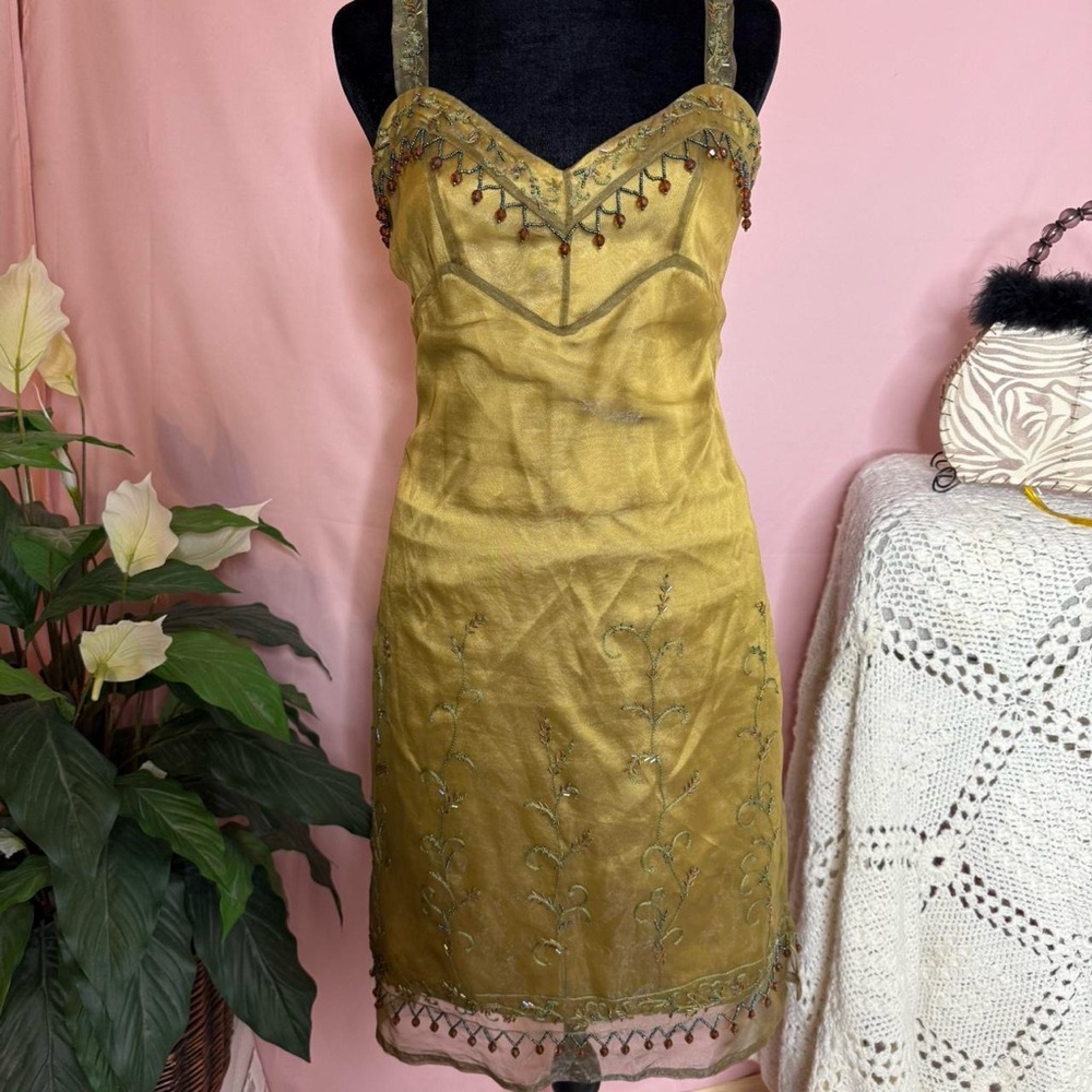 Sue Wong Beaded Dress Size 4